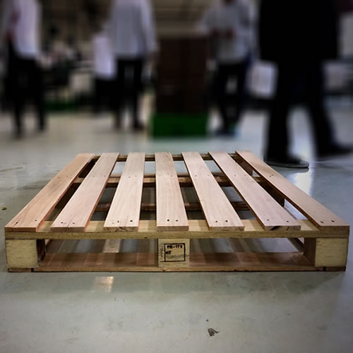 Parihuelas o pallets de madera a medida