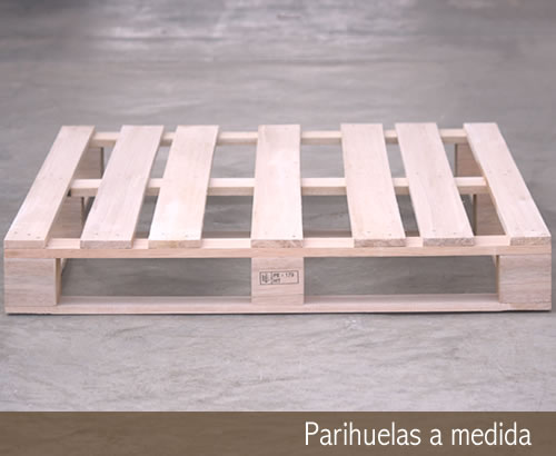 Parihuelas de madera a medida