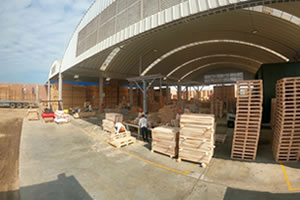 Planta de fabricación de parihuelas